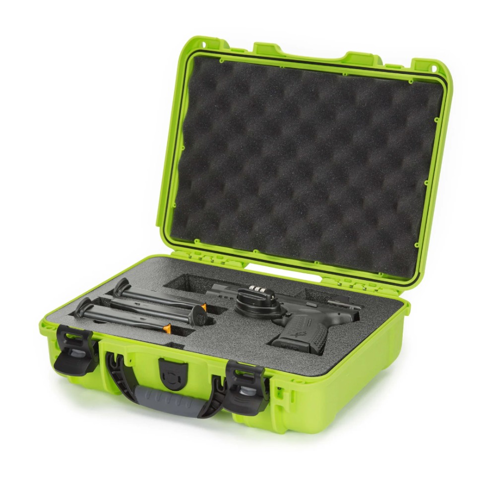 Nanuk 910 Case w/classic gun - Lime